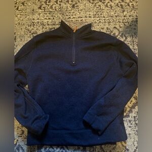 Wool Quarter zip sweater